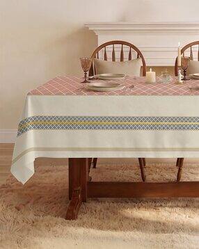 urban space 4-Seater Checked Table Cover 72" x 48"-picture-29