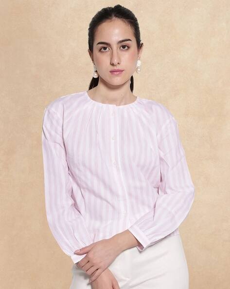 RAREISM Women Striped Regular Fit Top