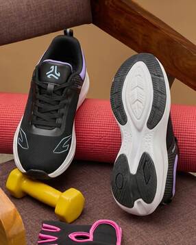 Women Round Toe Lace-Up Fastening Sport Shoes-image-28