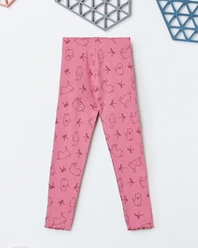 Girls Printed Leggings-image-2