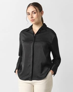 van heusen Women Regular Fit Spread-Collar Shirt-picture-39