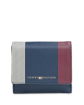 tommy hilfiger Women Striped Flap Wallet With Chain Strap-picture-20