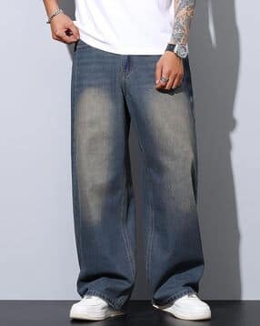 buda jeans co Men Mid Rise Baggy Jeans-picture-50