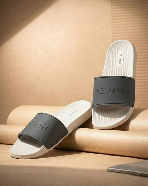 Neemans Men Colourblock Open-Toe Flip Flops