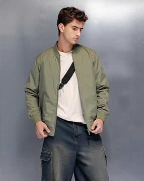 wrogn Men Regular Fit Jacket-picture-11