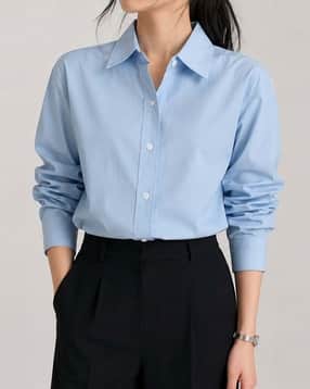 rimsha wear Women Regular Fit Spread-Collar Shirt-picture-26