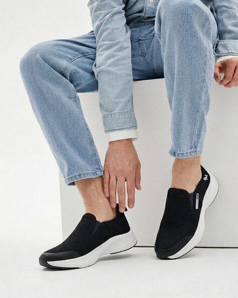 Men Almond-Toe Slip-On Shoes