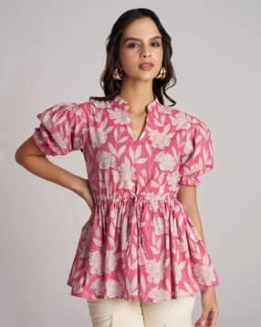 nyrika Women Floral Print Relaxed Fit Top-picture-27
