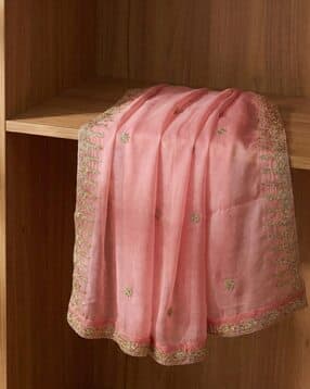 kaizen texo fab Women Embellished & Embroidered Dupatta-picture-45