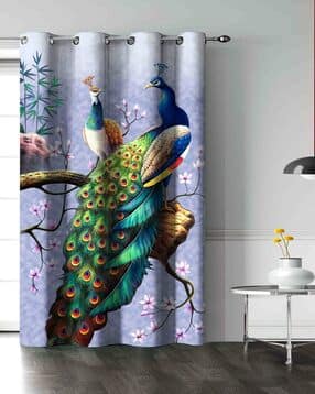 homebrew Set of 2 Printed Premium Door Curtains-picture-5