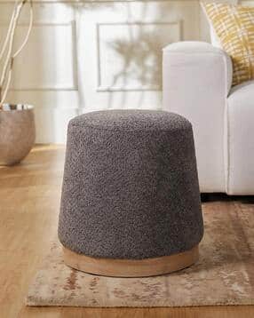living shapes Bennie Joy Boucle Plywood Pouf-picture-40