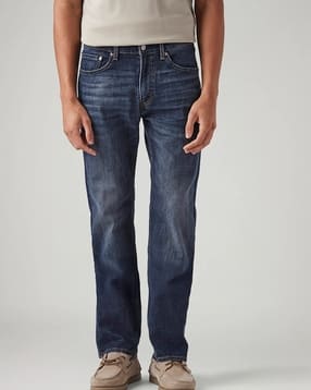 levis Men Washed Straight Jeans with 5-Pocket Styling-picture-53