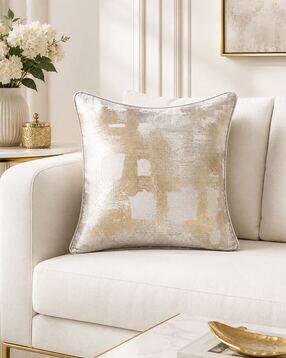 portico new york signature Printed Cotton Cushion Cover 15" x 15"-picture-30