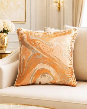 Printed Cotton Cushion Cover 15" x 15"-image-6