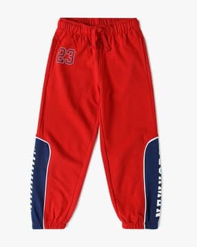 yousta Boys Colourblock Joggers with Drawstring Waist-picture-41