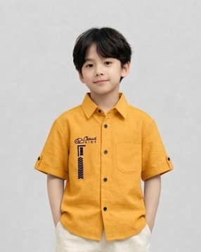 fraus Boys Printed Regular Fit Shirt-picture-30