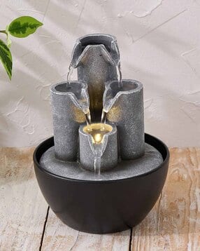 home centre Corsica Alpine Polyresin Mini Diya Water Fountain-picture-36