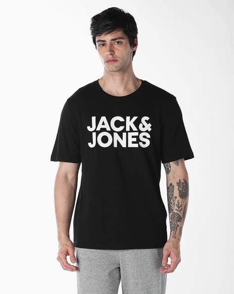 Men Logo Print Slim Fit Shirt