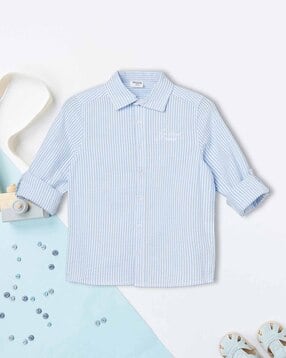 max Striped Regular Fit Cotton Shirt-picture-15