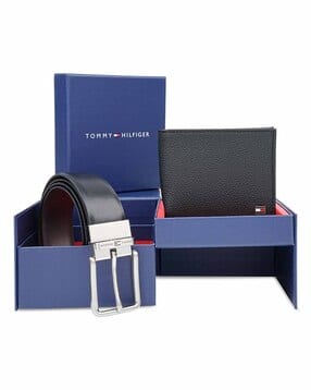 tommy hilfiger Bi-Fold Wallet & Belt Set-picture-35