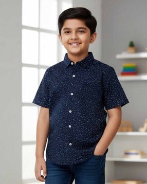 Boys Regular Fit Printed T-Shirt-image-21