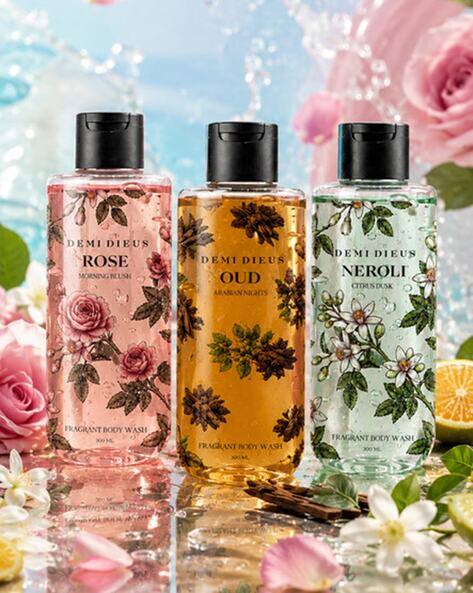 DEMI DIEUS Set of 3 Shower Gel - Hydrating & Moisturising