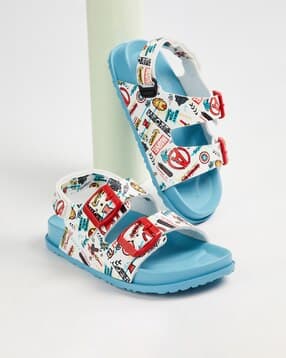max Boys Printed Slingback Sandals-picture-37
