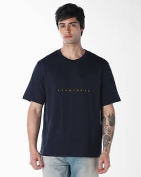 jack & jones Men Logo Print Boxy Fit Shirt-picture-38