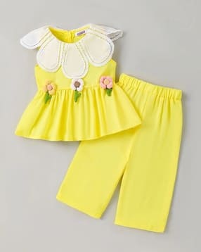 hopscotch Texture Pants with Top-picture-41