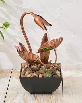 home centre Corsica Alpine Polyresin and Metal Lotus Water Fountain-picture-45