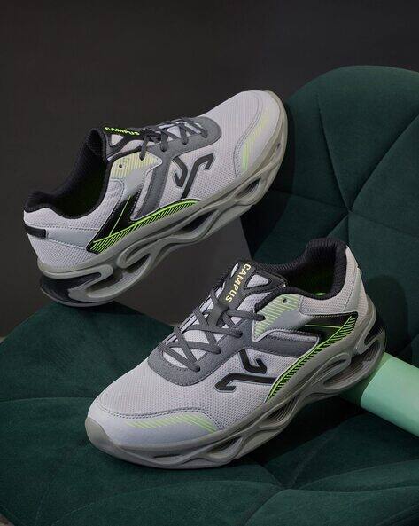 Campus Men Round Toe Lace-Up Fastening Sports Shoes
