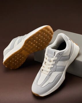 Men Round Toe Lace-Up Fastening Shoes-image-44