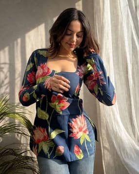 nyrika Women Square-Neck Floral Top-picture-51