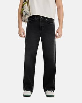 snitch Men Stone Wash Straight Fit Jeans-picture-53