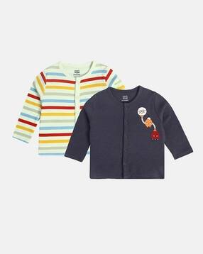 Boys Pack of 2 Printed Vests-image-16
