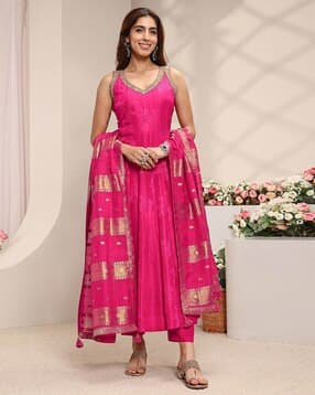 libas art Women Anarkali Kurta Set-picture-41