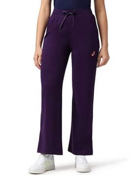 Women Side Slit Flared Hem Pants-image-47