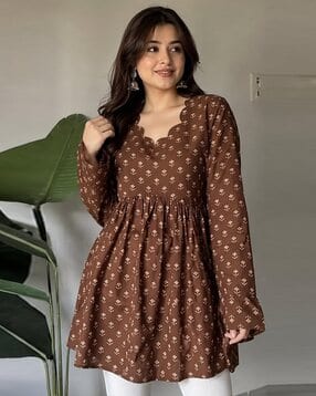 nyrika Women Regular Printed Top-picture-22