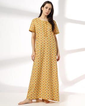 rio Women Floral Print Casual Nighty-picture-34