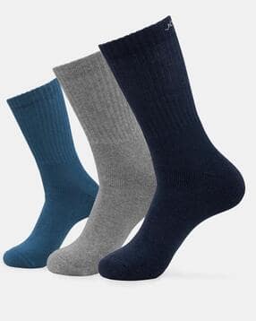 Men Pack of 3 Calf-Length Socks-image-44