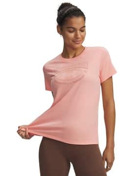 under armour Women Varsity Regular Fit Crew-Neck T-Shirt-picture-20