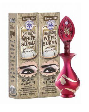 bhimseni karyalay Pack of 2 Surma with Surmedani - 3 g-picture-10