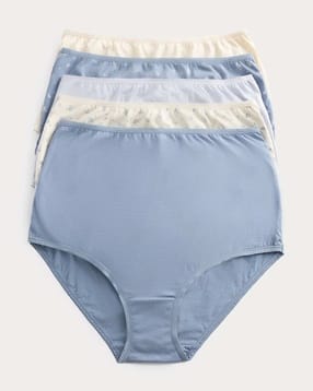 marks & spencer Pack of 5 Cut & Sew Cotton Briefs-picture-21