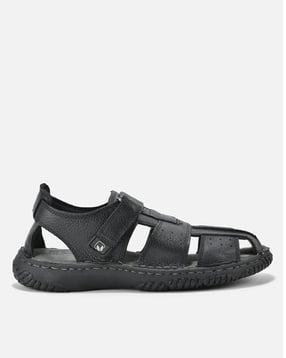 Men Perforated Shoe-Style Sandals-image-3
