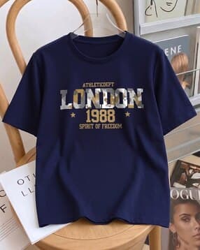 buda jeans co Women Loose Fit Graphic Print Round-Neck T-Shirt-picture-14