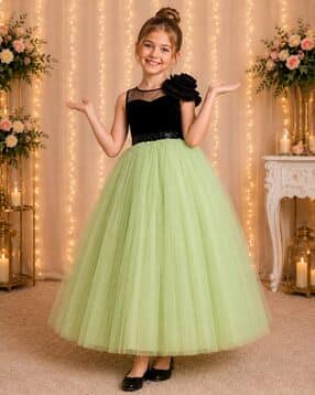 Girls Embellished Gown Dress-image-36