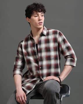 british club Men Checked Shirt-picture-25
