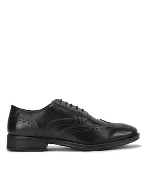 woodland Men Leather Wing-Tip Brogues-picture-13