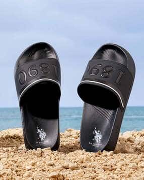 u.s. polo assn. Men PU Slides Flip Flops -picture-17