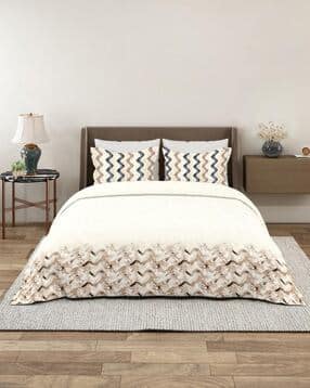 quirky home Floral Cotton Bedsheet wih Pillow Cover -picture-46